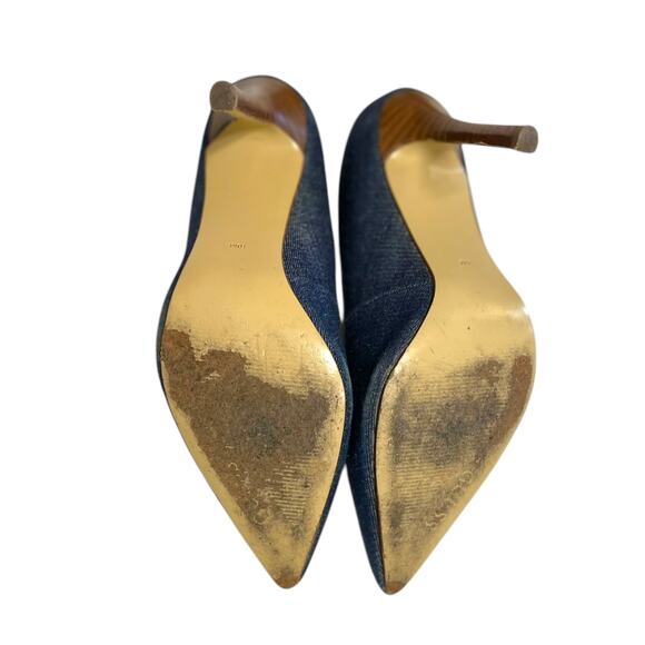 Guess Denim Pointed Toe Stiletto Heels size 10 - Picture 5 of 7